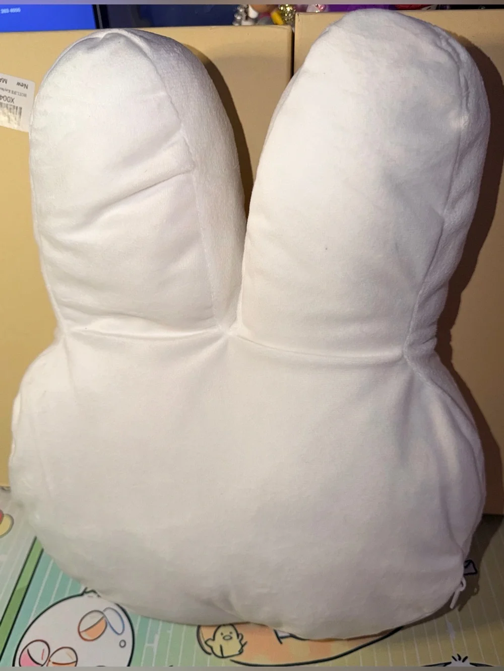 🐰NWOT Miffy White Bunny Plush Pillow Cushion